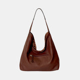 Fiona Reversible Shoulder Bag - Brown Leopard