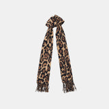 Adeline Scarf - Leopard Print