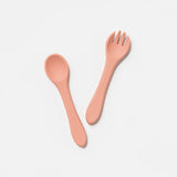 Silicone Fork and Spoon Set
