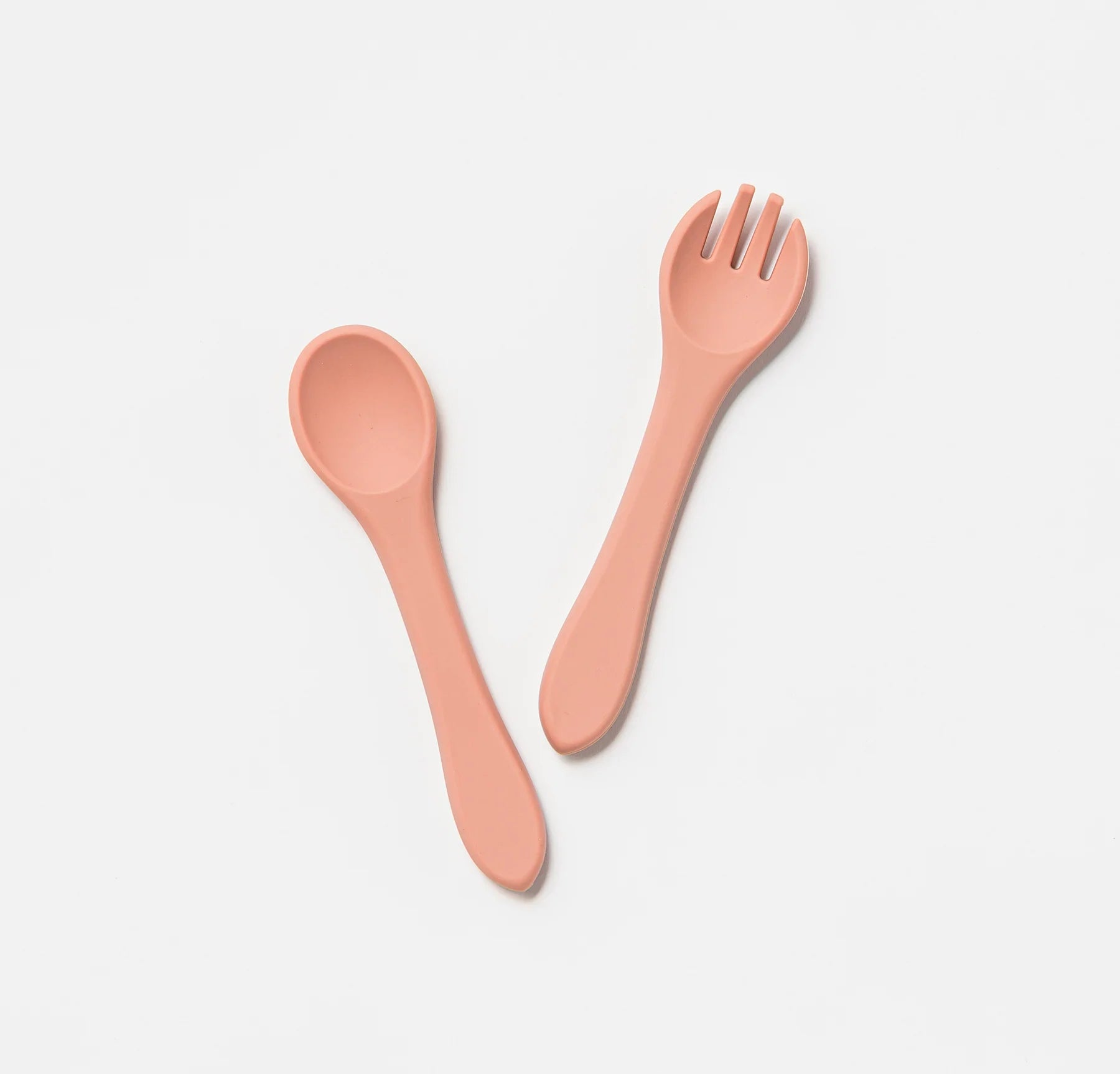 Silicone Fork and Spoon Set
