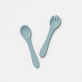 Silicone Fork and Spoon Set