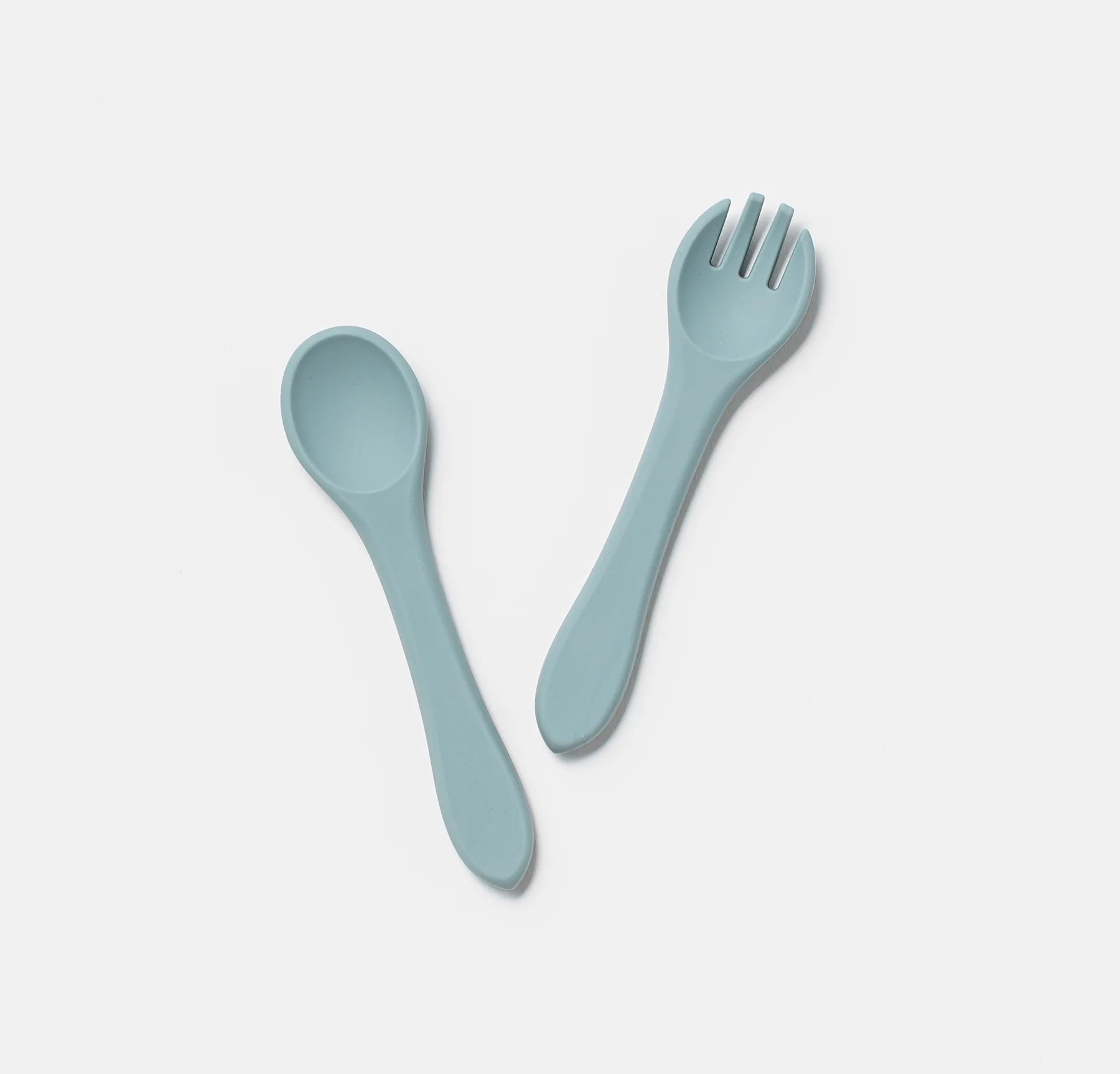 Silicone Fork and Spoon Set