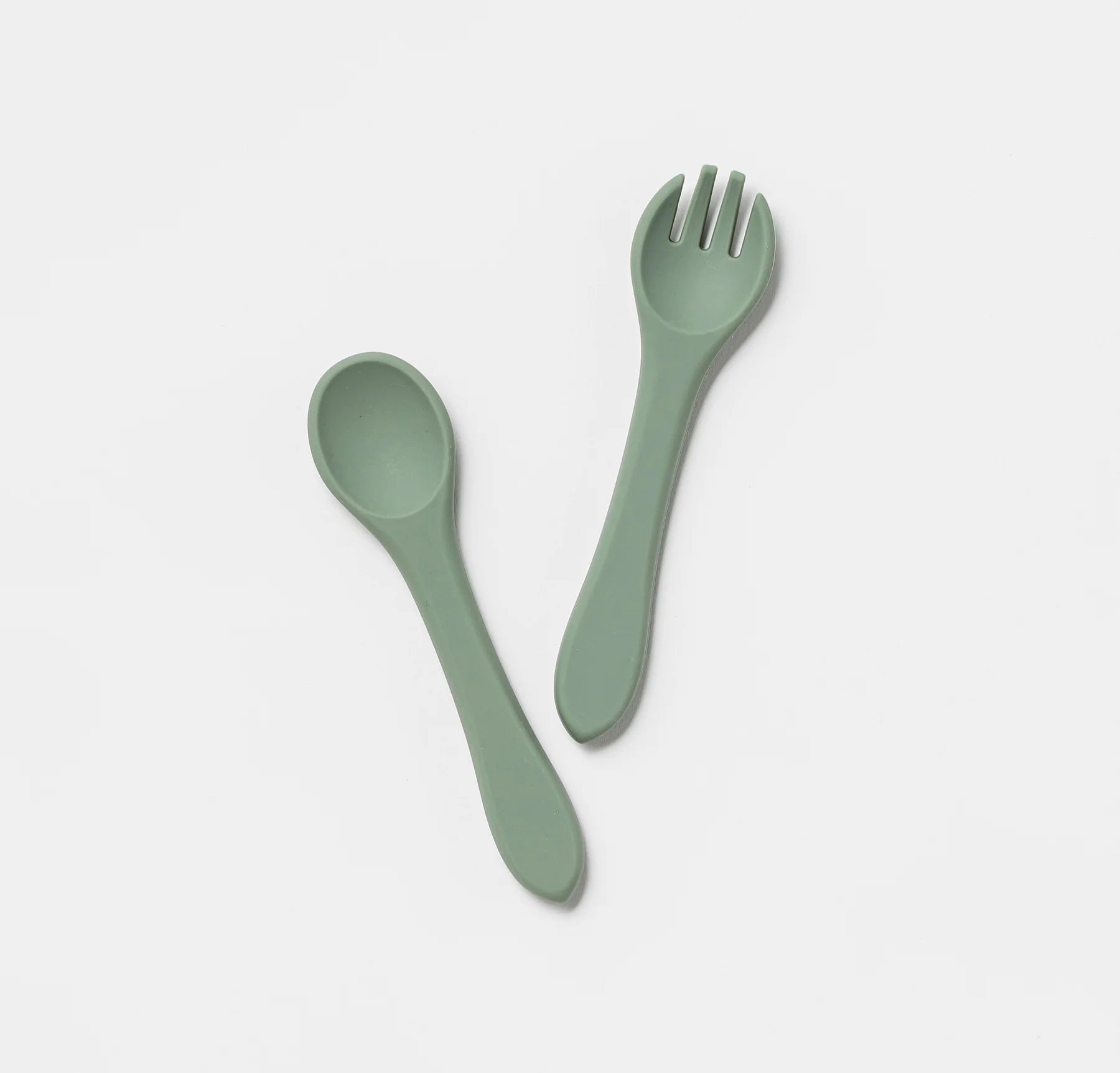 Silicone Fork and Spoon Set
