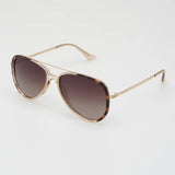 Lovello Sunnies - Lexie - Tea Tort / Gold Brown