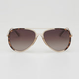 Lovello Sunnies - Lexie - Tea Tort / Gold Brown