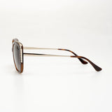 Locello Sunnies - Bronte - Tort Gold Brown