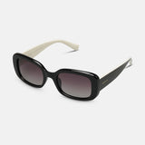 Locello Sunnies - Taytum - Black / Cream Smoke