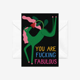 Fucking Fabulous - Card