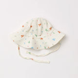 Organic Muslin Hat - Birdsong