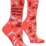 Women's Socks - Try Sucking At Something