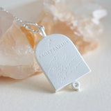 Sagittarius Zodiac Necklace - Silver