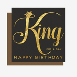King - Greeting Card