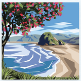 West Coast Pohutukawa - Notecard