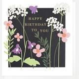 Happy Birthday To You Flower - Card
