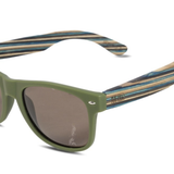 50/50's Green W/ Striped Arms