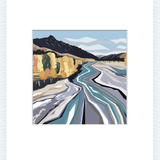 Lower Shotover Pre-Matted Mini Print