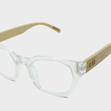 Readers - Rectangular Clear / +2