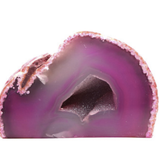 Pink Agate Cut Base