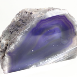 Purple Agate Candle Holder