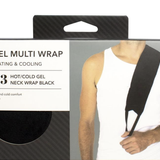 Hot/ Cold Gel Neck Wrap - Black
