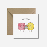 The Kiss Co - Happy Birthday - Card