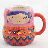 Folk Art Mug - Vera Nesting Doll