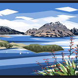 Kelvin Heights View - Black Box Frame