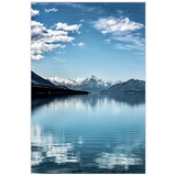 Mt Cook From Lake Pukaki - Matted Mini Print
