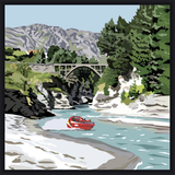 Shotover And Jet - Black Box Frame