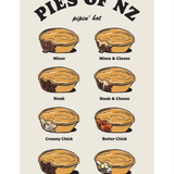 Pies of NZ - A3 Poster