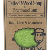 NZ Made - Felted Wool Soap