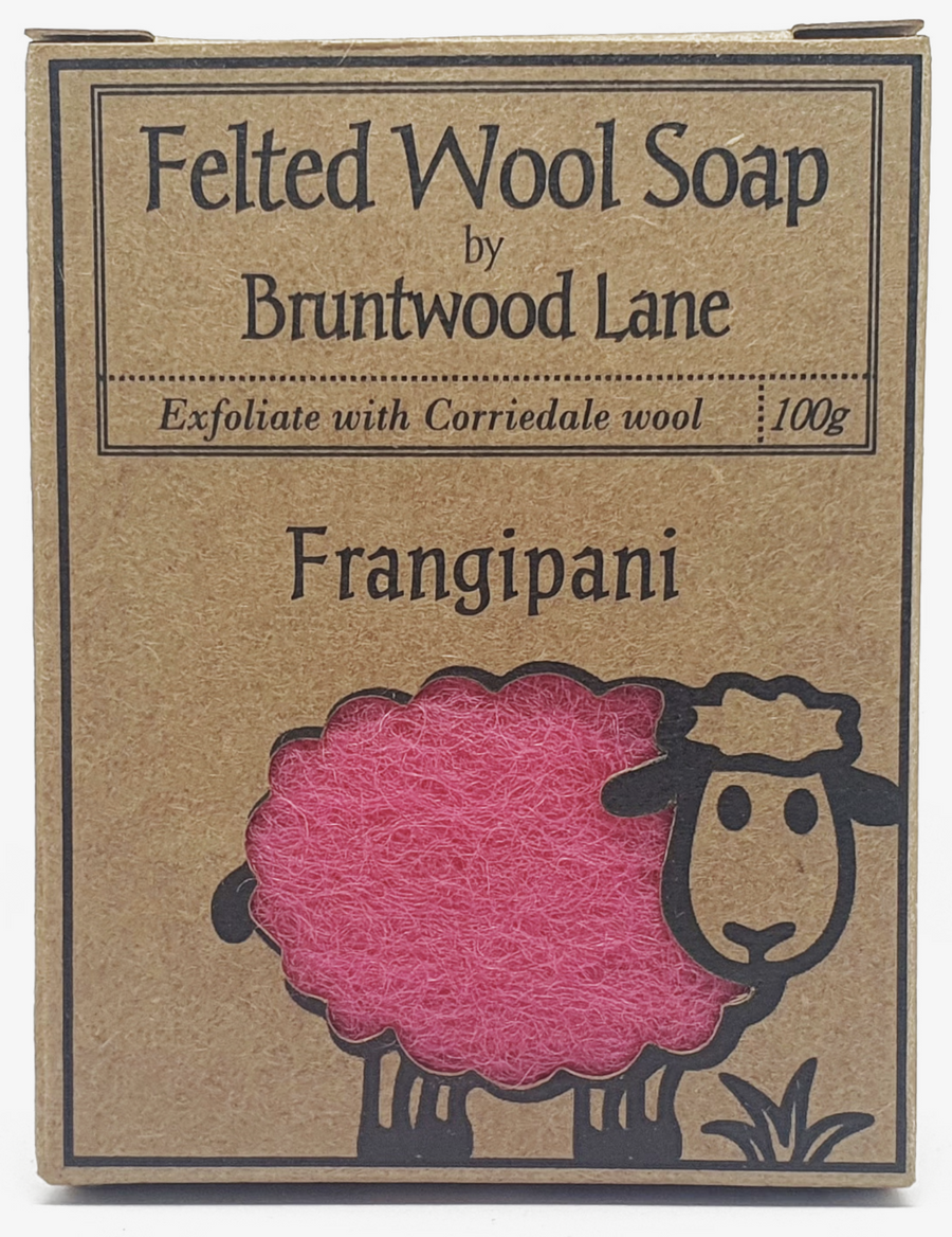 NZ Made - Felted Wool Soap