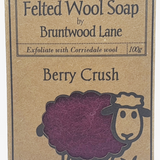 NZ Made - Felted Wool Soap