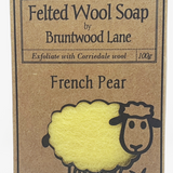 NZ Made - Felted Wool Soap