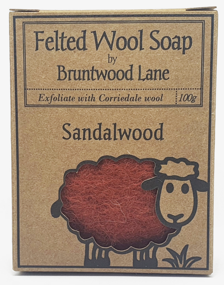 NZ Made - Felted Wool Soap