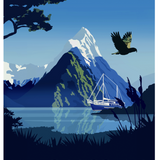 Mitre Peak, Milford Sound - A3 Print