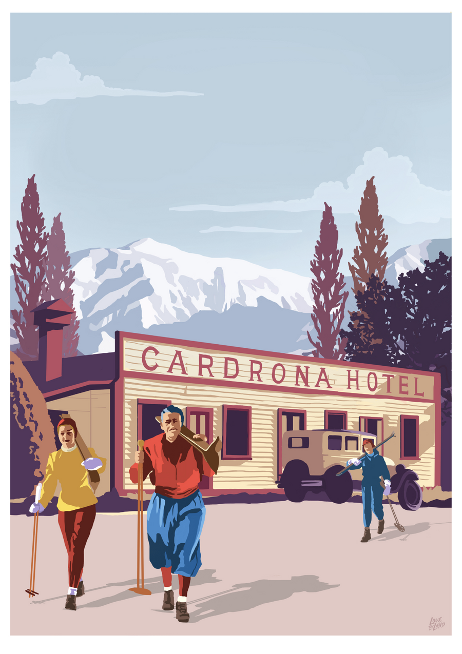 Cardrona Hotel - A3 Print
