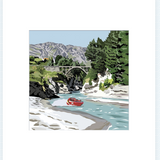 Shotover and Jet Pre-Matted Mini Print