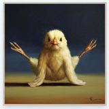 Euro Box Frame - Yoga Chick