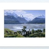 Dart River Pre-Matted Mini Print