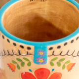 Folk Art Mug - Live Happy Boot