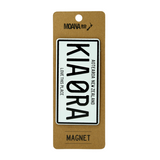 Number Plate Magnet