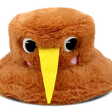 Fluffy Bucket Hat - Kimi The Kiwi