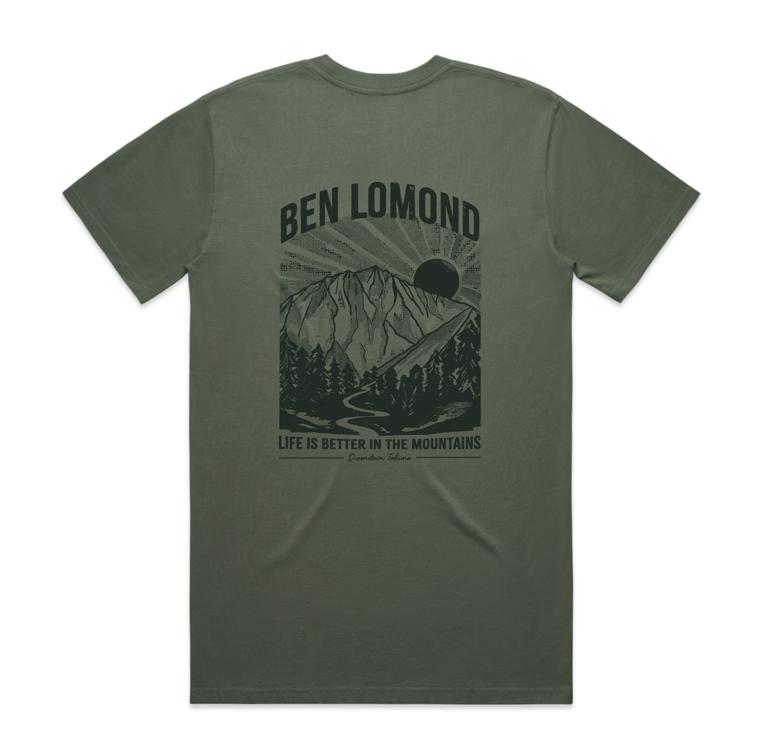 Life is Better - Mens Ben Lomond T-Shirt