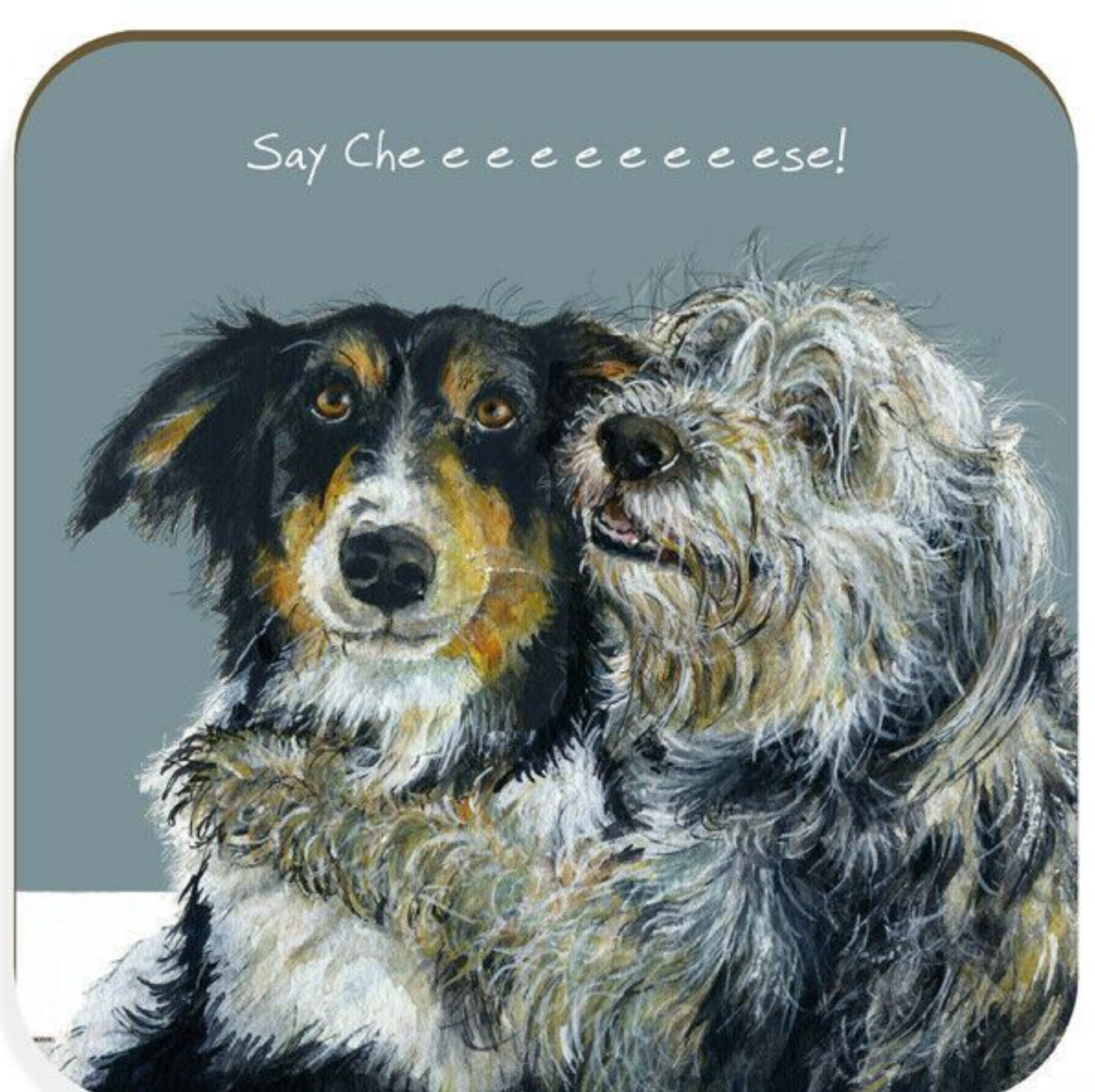 Little Dog Laughed Coaster