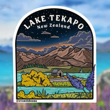 Eventide Sticker - Lake Tekapo