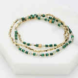 Ophelia Wrap Bracelet - Jade