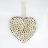 Rosa Shelly Heart - 14x14cm
