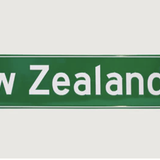 Road Trip Metal Sign - New Zealand