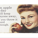 Art Tin - Apple Throw